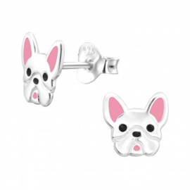 Meisjes oorbellen franse bulldog