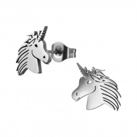 Kinderoorbellen chirurgisch staal Unicorn