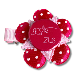 Haarspeld Grote zus roze