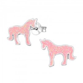 Kinderoorbellen unicorn glitters