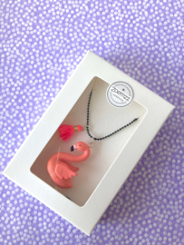 Kinderketting met flamingo