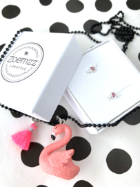 Kinderketting met flamingo