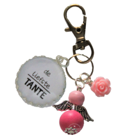 Sleutelhanger de liefste tante