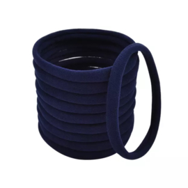 Basis haarelastiek donkerblauw