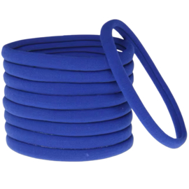 Basis haarelastiek royal blauw