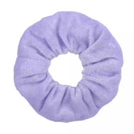 Scrunchie velvet lila paars