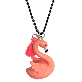 Kinderketting met flamingo