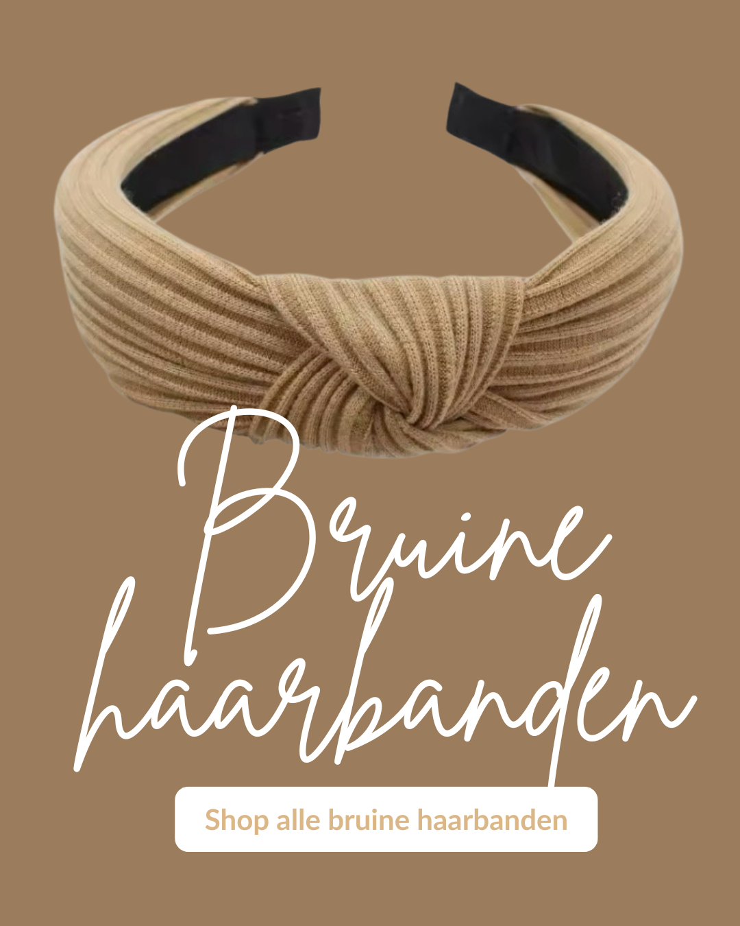haarband bruin