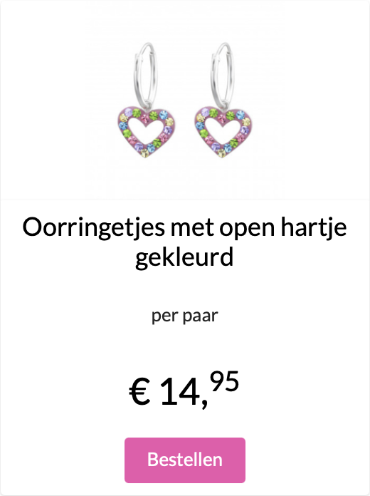 Hartjes oorbellen
