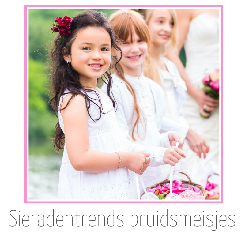 Kindersieraden voor bruidsmeisjes en communie