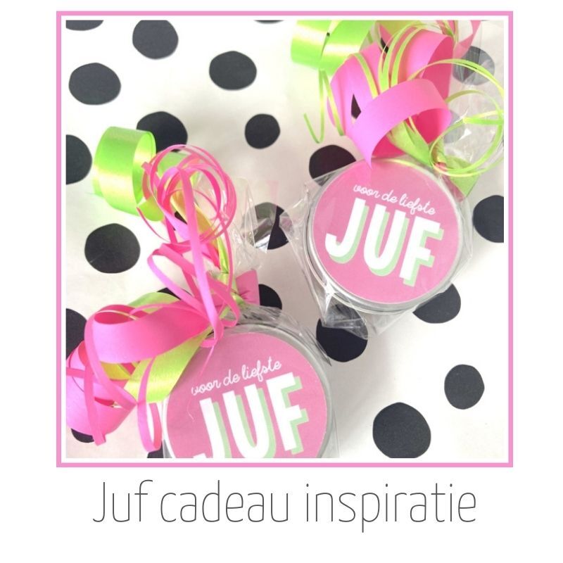 idee cadeautje juf