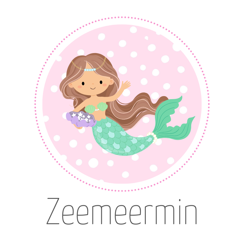 Zeemeermin oorbellen