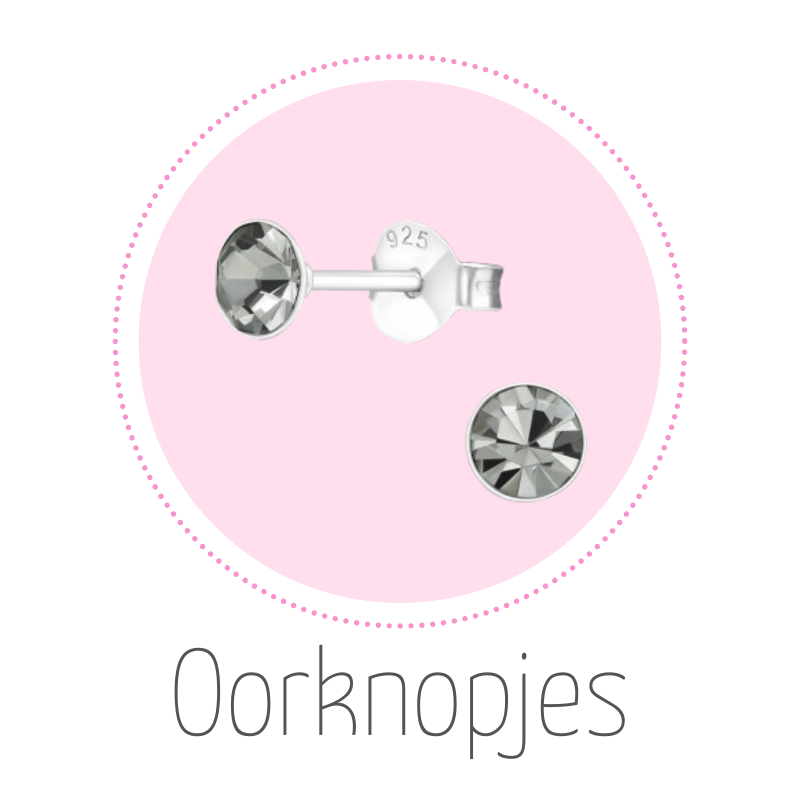 kleine knopjes oorbellen