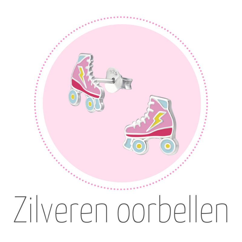 zilveren kinderoorbellen