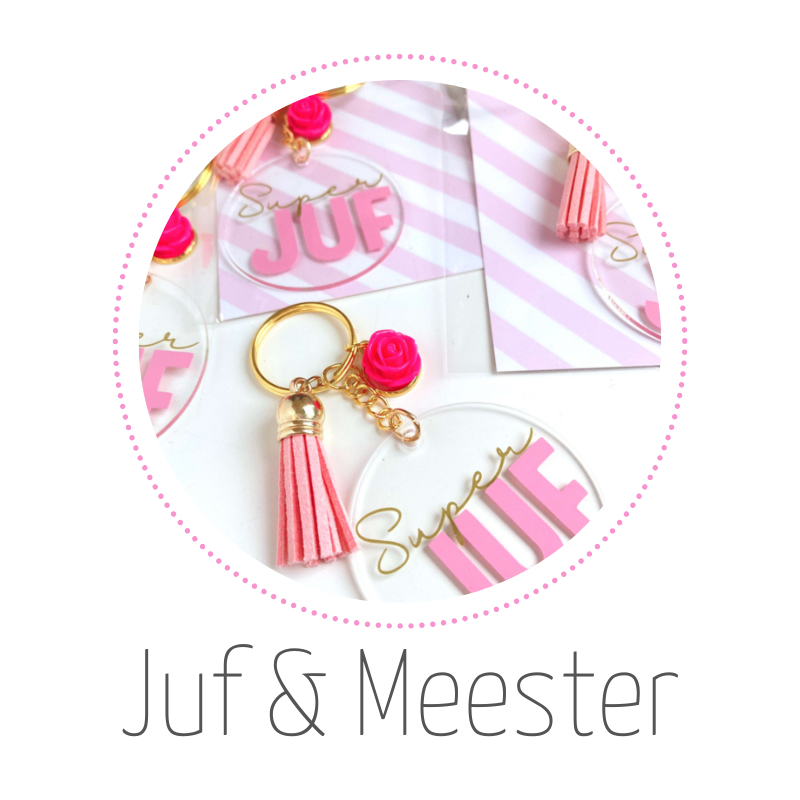 cadeautje voor juf en meester