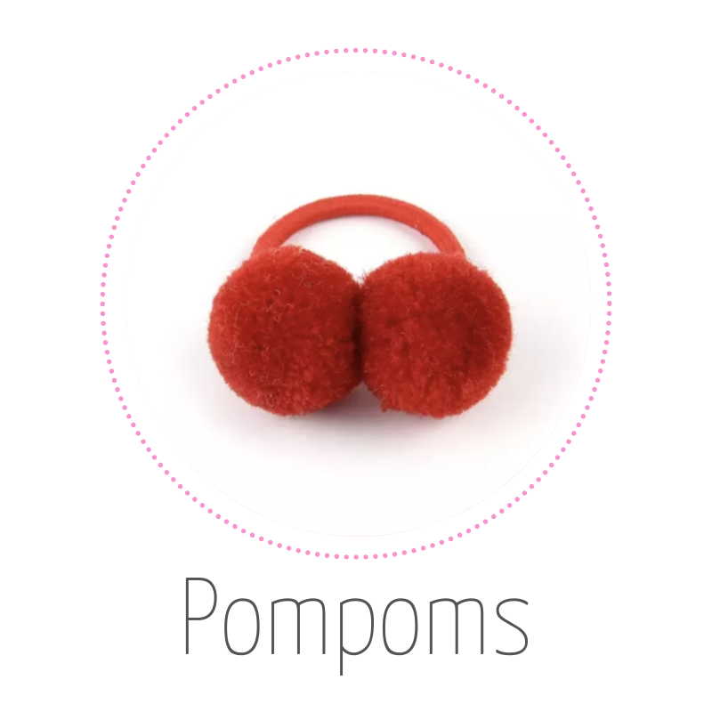 pompom elastiekjes