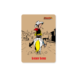 Ansichtkaart / Lucky Luke straat