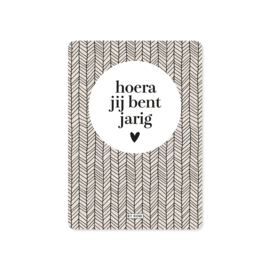 Basic / Kaart / Hoera jij bent jarig