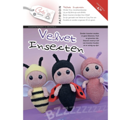 CuteDutch - Patroonboekje Velvet Insecten