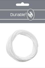 Durable Waxkoord 1 mm - Wit