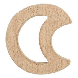 Durable Houten Bijtfiguur Maan