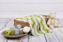 Haakpakket: Baby Ripple Blanket - Green