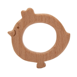 Durable Houten Bijtfiguur Kip