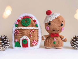 Haakpakket: Peperkoekhuisje & Mannetje