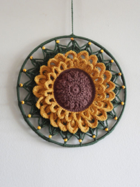 Haakpakket: Funny Mandala Sunflower (25 cm)