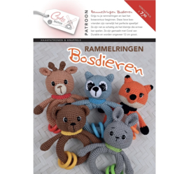 CuteDutch - Patroonboekje Rammelringen Bosdieren