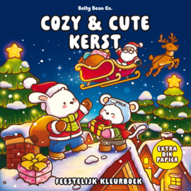 NIEUW! Kleurboek: Cozy & Cute kerst (Pre-Order)