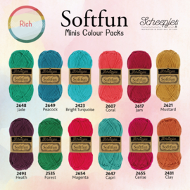 Scheepjes Softfun Colour Pack - Rich