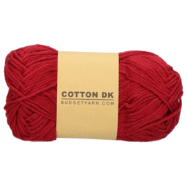 Budgetyarn Cotton DK 029 - Burgundy (op = op)