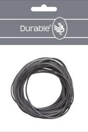 Durable Waxkoord 1 mm - Grijs