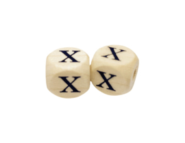 Houten Letterkraal - X