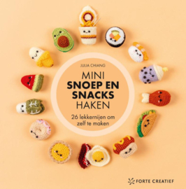 NIEUW! Boek: Mini snoep en snacks haken (Pre-Order)