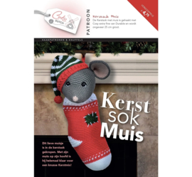 CuteDutch - Patroonboekje Kerstsok Muis