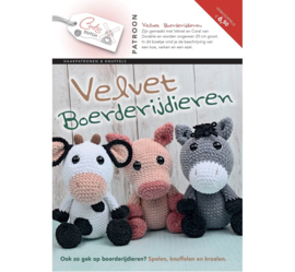 CuteDutch - Patroonboekje Velvet Boerderijdieren