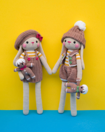 Haakpakket: Konijnen Jesse en Julia