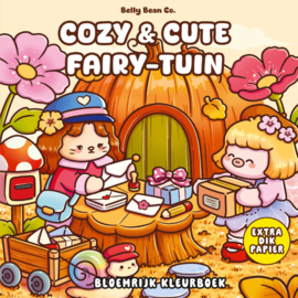 NIEUW! Kleurboek: Cozy & Cute Fairy-tuin (Pre-Order)