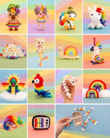 NIEUW! Boek: Amigurumi Regenbogen