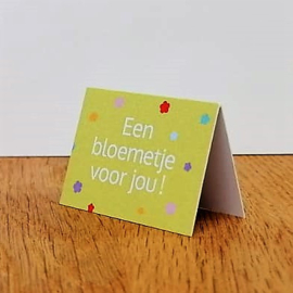 Een bloemetje voor jou! | Groen