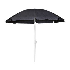 Parasol Ø 200CM Grijs + Voet 10L Plastic