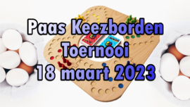 Paas Keezborden Toernooi | Zaterdagavond 18 maart 2023