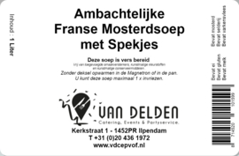 Franse Mosterdsoep met Spekjes