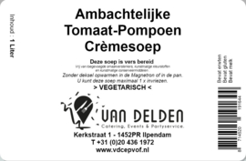 Tomaat-Pompoen Crèmesoep