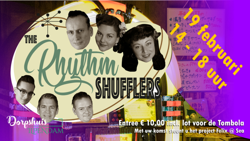 The Rhythm Shufflers | Zondag 19 februari 2023 | 14 - 18 uur
