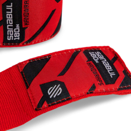 Sanabul Elastic Professional Bandages - 4,5 m - rood