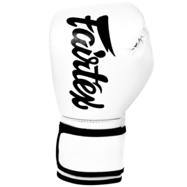 Fairtex BGV14 Microfiber Boxing Gloves - White
