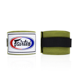 Fairtex HW2 Handwraps - Olijfgroen